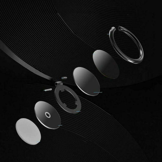 Tech-Protect Magnetic Ring Holder Handy in Schwarz Farbe