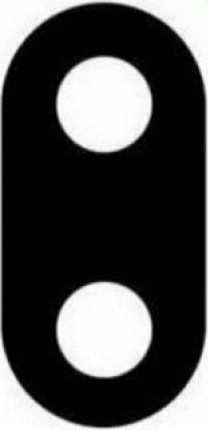 Camera Lens Glass Black for Redmi Note 7