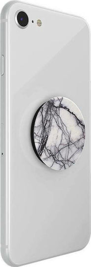 PopSockets PopGrip for Mobile Phone Dove White Marble