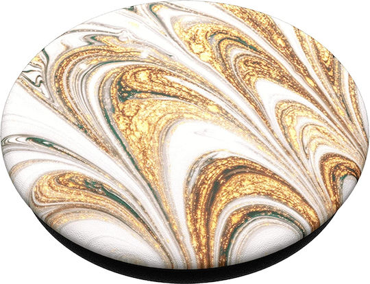 PopSockets PopGrip for Mobile Phone Golden Ripple