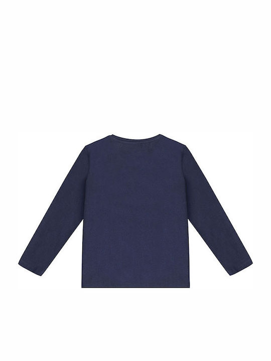 Ubs2 Kids Blouse Long Sleeve Blue