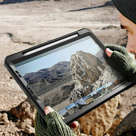 Supcase Unicorn Beetle Pro Back Cover Ανθεκτική Μαύρη (iPad Pro 2021 12.9")