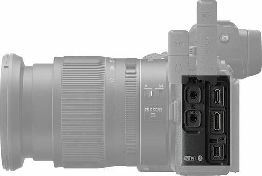 Nikon Z 7II Mirrorless Φωτογραφική Μηχανή Kit (Z 24-70mm F4 S) Μαύρη