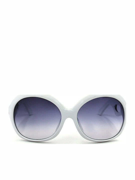 Emilio Pucci Women's Sunglasses with White Plastic Frame EP631S 105