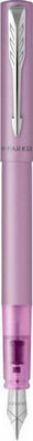 Parker Vector XL Writing Pen Medium Purple made of Brass with Blue Ink 2159748