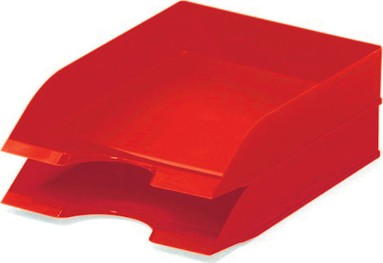 Durable Δίσκος Εγγράφων Πλαστικός Κόκκινος 33.7x25.3x6.3εκ.