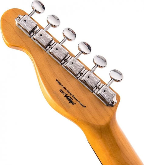 Vintage V62 ReIssued Ηλεκτρική Κιθάρα T Style με SS Διάταξη Μαγνητών Ash Blonde