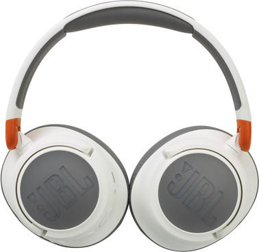 JBL JR460NC Kabellos / Kabelgebunden Kinder Über Ohr Kopfhörer mit 20 Stunden Betriebszeit und Quick Charge Weiß