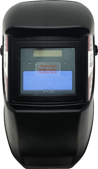 CET Aloe-350F Welding Helmet with 92x42mm Visual Field Black
