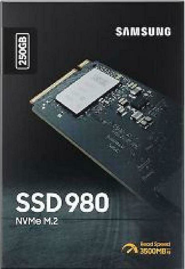 Samsung 980 SSD 250GB Тип M.2 Със Свързване PCI Express 3.0 MZ-V8V250BW