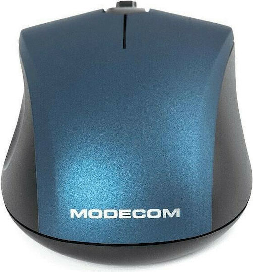 Modecom M10S Silent Ενσύρματο Ποντίκι Μπλε