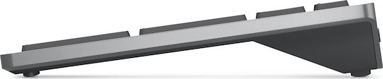 Dell KM7120W Ασύρματο Bluetooth Σετ Πληκτρολόγιο & Ποντίκι Αγγλικό US Ασημί