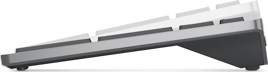 Dell KM7120W Ασύρματο Bluetooth Σετ Πληκτρολόγιο & Ποντίκι Αγγλικό US Ασημί