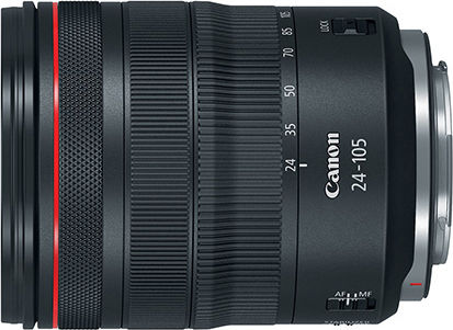 Canon Full Frame Camera Lens RF 24-105mm f/4L IS USM Standard Zoom for Canon RF Mount Black
