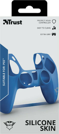 Trust GXT 748 Silicone Sleeve Silicone PS5 Controller Protective Case Blue