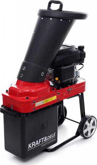 Kraft & Dele KD5204 Astschredder Benzin mit Motor 6hp Boden