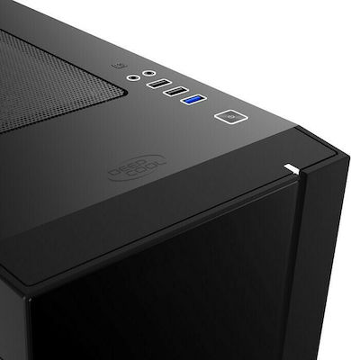 Deepcool Matrexx 55 V3 ADD RGB Gaming Midi Tower Κουτί Υπολογιστή με Πλαϊνό Παράθυρο Μαύρο