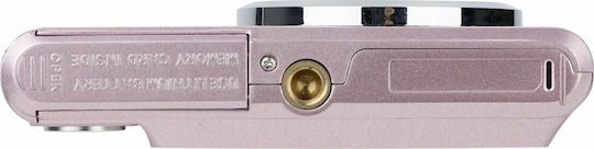 AgfaPhoto DC5200 Compact Φωτογραφική Μηχανή 21MP Οπτικού Ζουμ 8x Ροζ