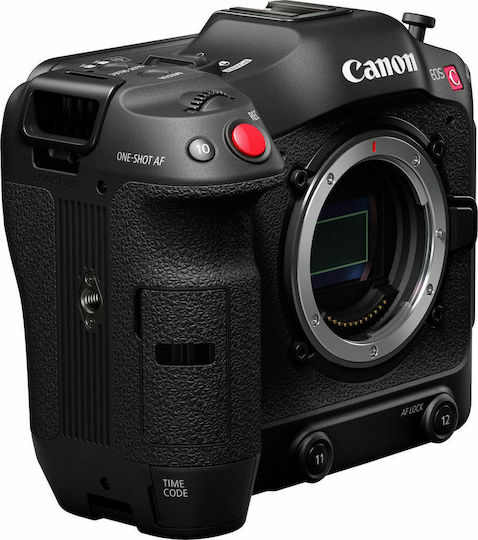 Canon Βιντεοκάμερα EOS C70 RF Body 4K DCI @ 120fps Αισθητήρας CMOS Αποθήκευση σε Κάρτα Μνήμης με Οθόνη Αφής 3.5" και HDMI