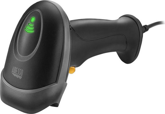 Adesso Nuscan 2500TU Scanner portabil Cu fir cu capacitate de citire a codurilor de bare 1D