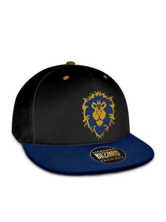 Warcraft Alliance Snapback Cap Navy Blue