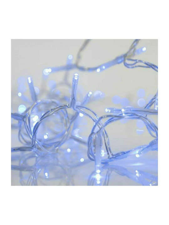 100 Λαμπάκια LED 5μ. Μπλε σε Σειρά