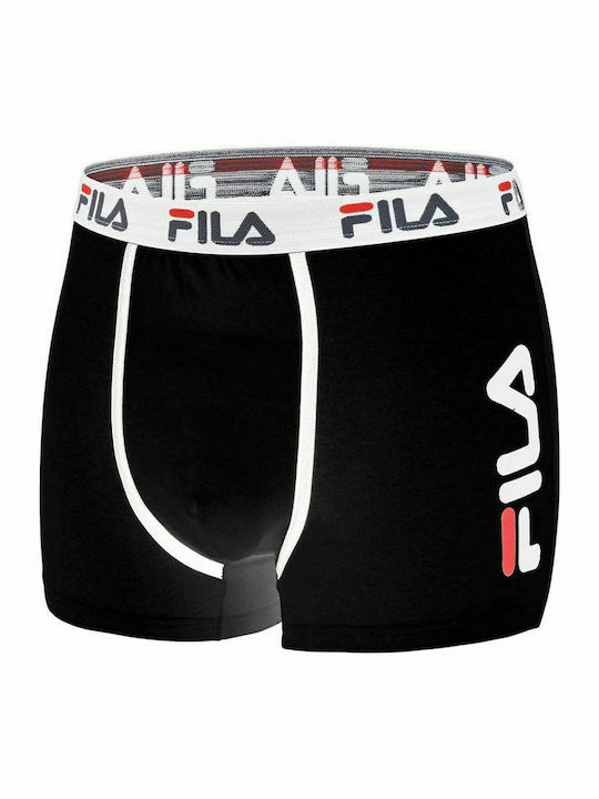 Fila Herren Boxershorts Schwarz 1Packung