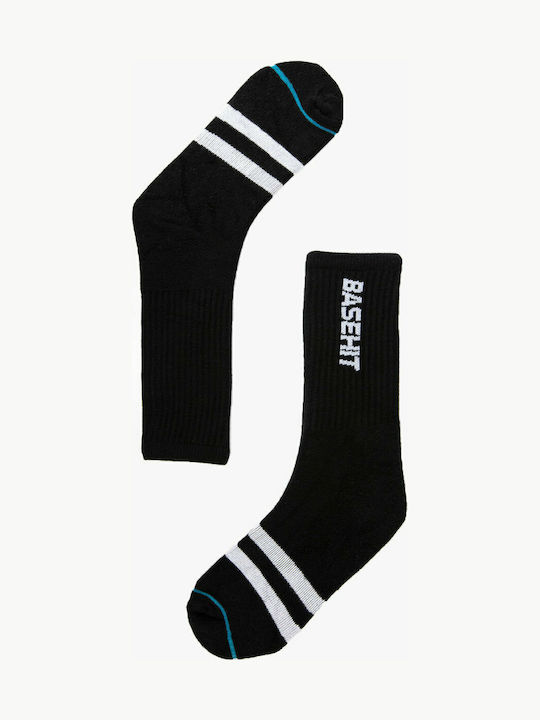 Basehit Einfarbige Socken Schwarz 1Pack Basehit Einfarbige Socken Schwarz 1Pack
