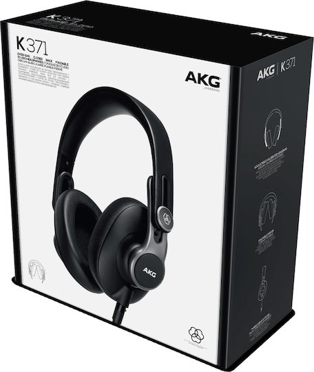 AKG K-361 Ενσύρματα Over Ear Ακουστικά Μαύρα