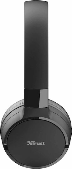 Trust Zena Wireless / Wired On Ear Headphones with 75 hours of Operation Black