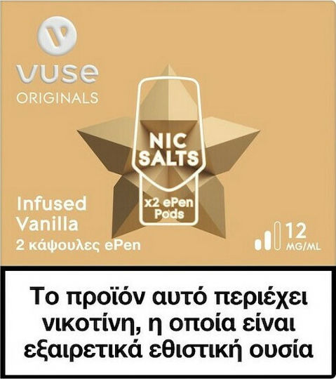 Vuse Vuse Pod Ersatzteile 2 Stück Infused Vanille 2ml 12mg