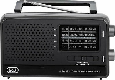 Trevi MB-746 W Radio portabil Cu alimentare la rețea / baterie Negru