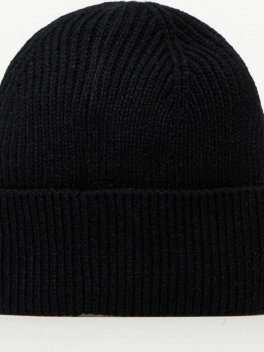 Polson Beanie Männer Beanie mit Rippstrick in Schwarz Farbe -OS