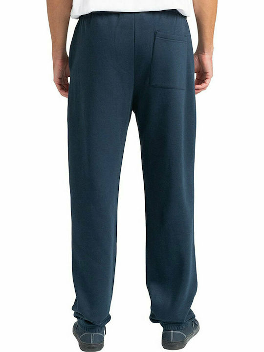 Element Cornell Men's Fleece Sweatpants with Rubber Eclipse Navy