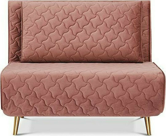 Barcelona Armchair Bed Pink Quilted 106x92x83cm