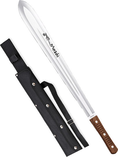 Albainox Masai Machete Braun in Hülle