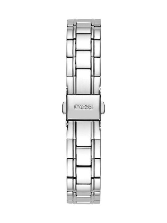 Guess Aura Ρολόι Μπαταρίας με Μεταλλικό Μπρασελέ Guess Aura Ρολόι Μπαταρίας με Μεταλλικό Μπρασελέ