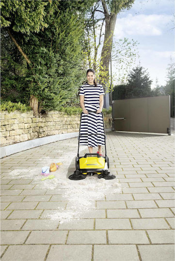 Karcher S 4 Twin Manual Push Sweeper with 20Lt Container