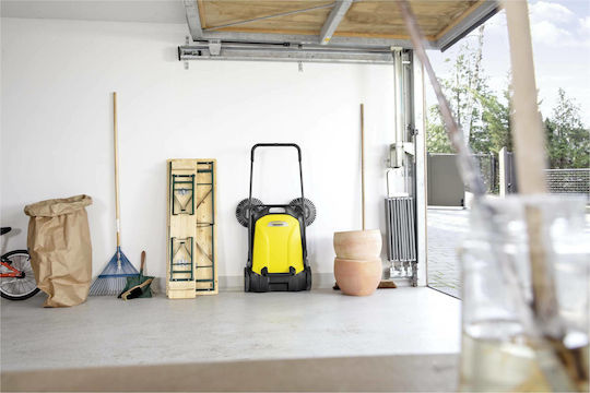 Karcher S 4 Twin Manual Push Sweeper with 20Lt Container