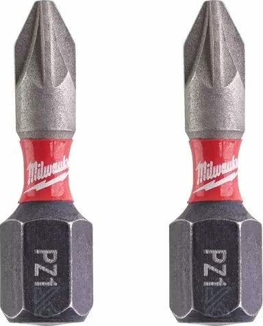 Milwaukee Shockwave Impact Duty Set 2 Screwdriver Bits Star/Torx