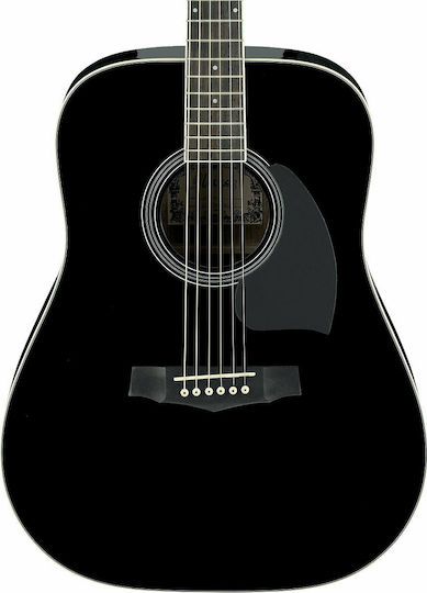 Ibanez Akustisch Gitarre PF15 Schwarzer Glanz