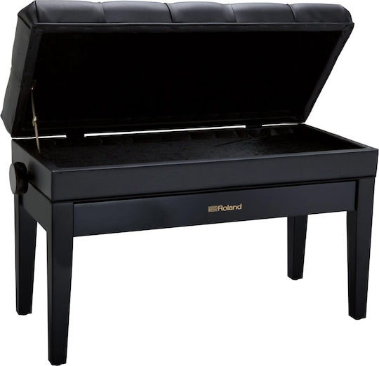 Roland RPB-D500 Duet Σκαμπό Πιάνου Ρυθμιζόμενο Polished Ebony Μ75xΠ33.5xΥ49-59cm