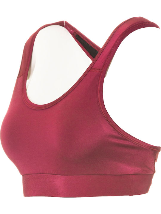 Glow Women's Sports Bra with Removable Padding Cherry