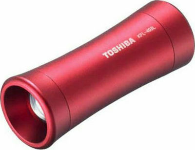 Toshiba Flashlight LED Dual Function with Maximum Brightness 75lm KFL-403L(R) C BP Red