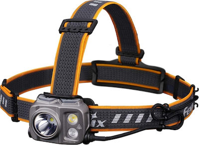 Fenix Rechargeable Headlamp LED Waterproof IP66 with Maximum Brightness 1600lm HP25R