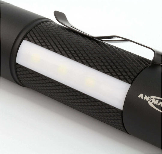 Ansmann Taschenlampe LED IP54 Doppelte Funktion mit maximaler Helligkeit 180lm Future Multi 3in1 Schwarz