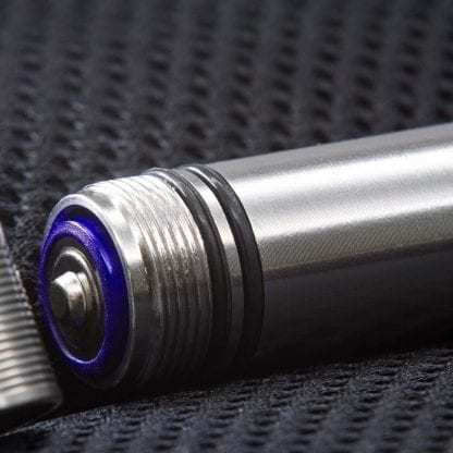 True Utility Keychain Flashlight LED with Maximum Brightness 50lm Silver