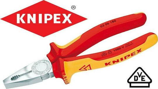 Knipex Plier Straight Electrician Length 200mm