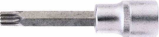 Force Long Spline Socket 1/2'' Long Walnut with Spline Head and Socket 1/2'' M5x100mm