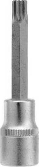 Force Long Spline Socket 1/2'' Long Walnut with Spline Head and Socket 1/2'' M16x100mm